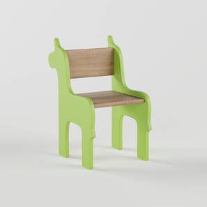 Kids Chair Design Unicorn Infant Chair (Green, Matte Finish)