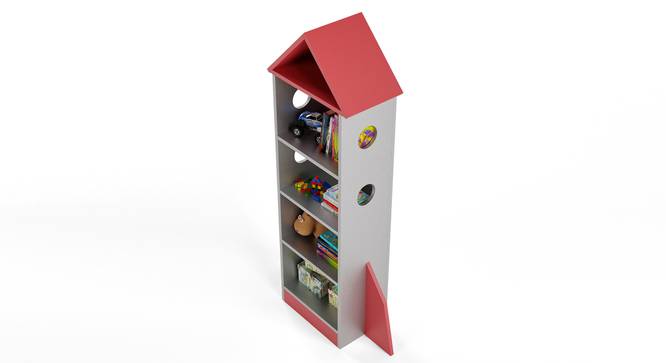 Space Champ Bookshelf By Boingg! (With Shelves Configuration, Matte Finish) by Urban Ladder - Design 1 Top Image - 349789