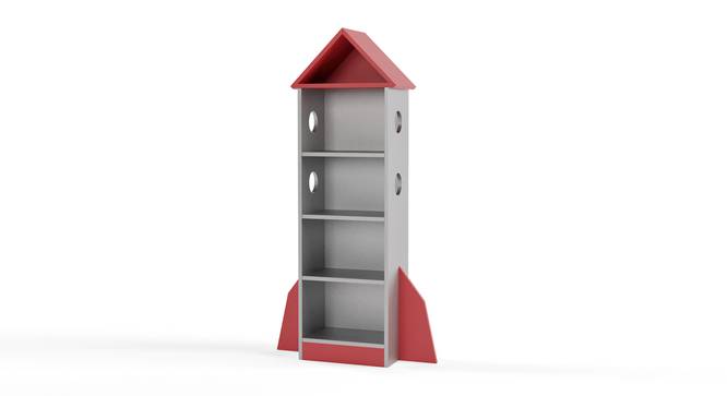 Space Champ Bookshelf By Boingg! (With Shelves Configuration, Matte Finish) by Urban Ladder - Design 1 Side View - 349801