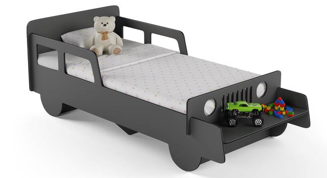 Vroom Bed By Boingg! (Dark Grey, Matte Finish) by Urban Ladder - Design 1 Side View - 349872