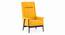 Milo Wing Chair (Matte Mustard Yellow) by Urban Ladder - Cross View Design 1 - 349936
