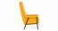 Milo Wing Chair (Matte Mustard Yellow) by Urban Ladder - Side View Design 1 - 349937