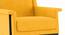 Milo Wing Chair (Matte Mustard Yellow) by Urban Ladder - Zoomed Image Design 1 - 349938