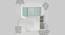 Pattern Play Study Table By Boingg! (White, Matte Finish) by Urban Ladder - Design 1 Details - 350137