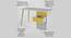 Philosopher Study Table By Boingg! (Yellow, Matte Finish) by Urban Ladder - Design 1 Details - 350143
