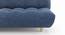 Palermo Sofa Cum Bed (Midnight Indigo Blue) by Urban Ladder - Ground View Design 1 - 350159