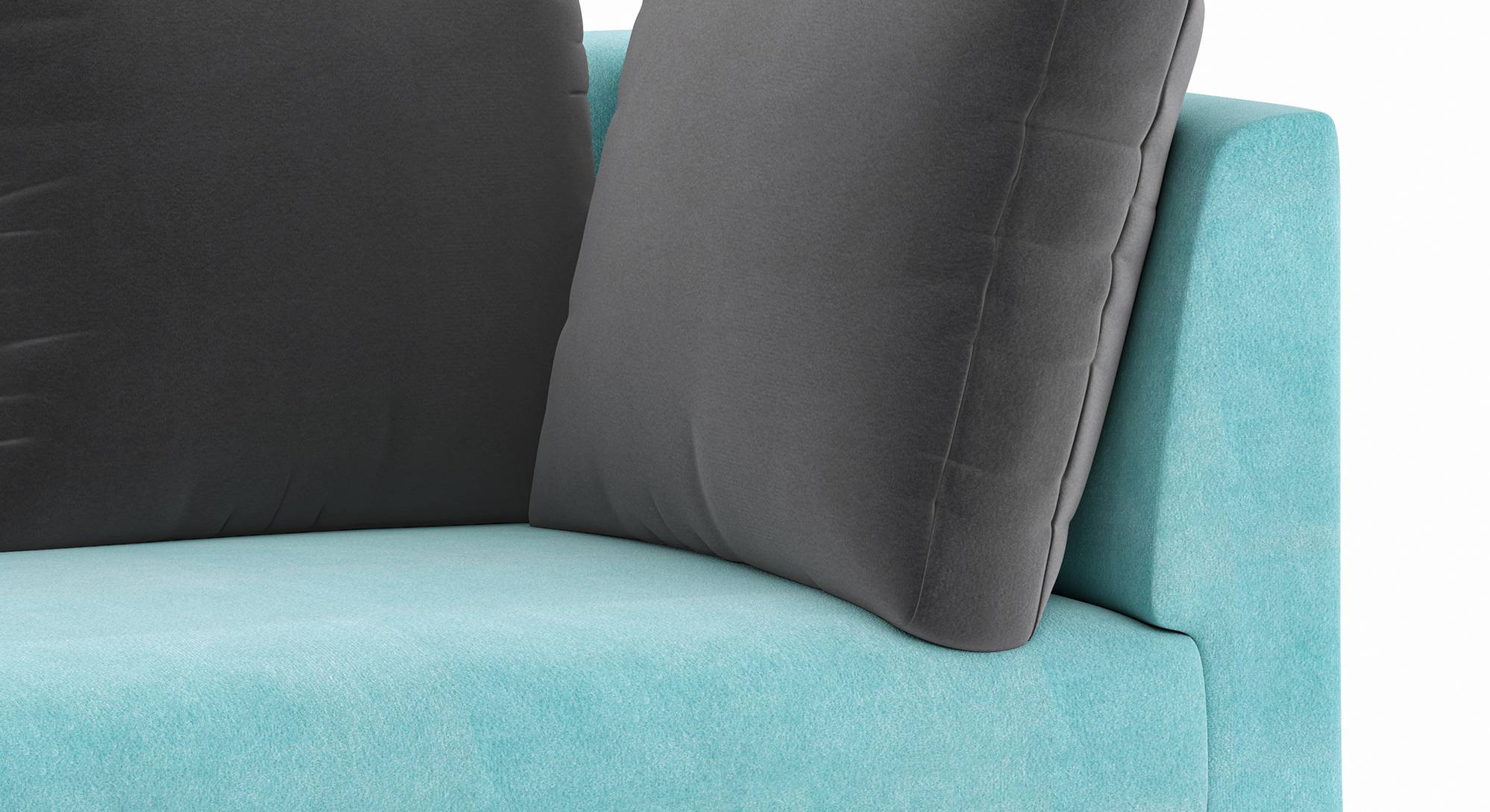 Sigmund Diwan in Cloud Burst Grey Colour Urban Ladder