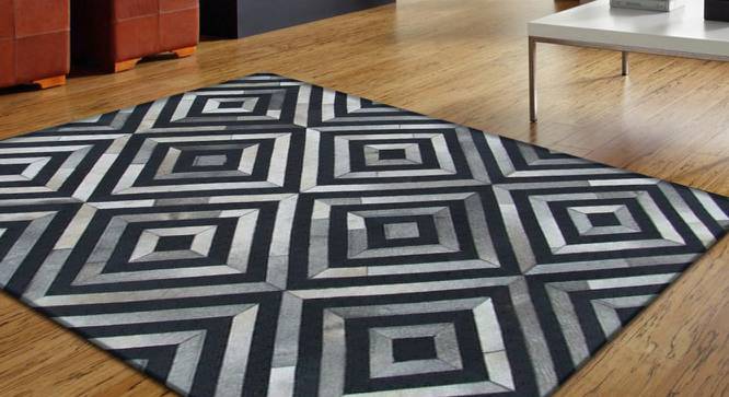Zyrex Rug (Rectangle Carpet Shape, 244 x 152 cm  (96" x 60") Carpet Size) by Urban Ladder - Design 1 Full View - 350245