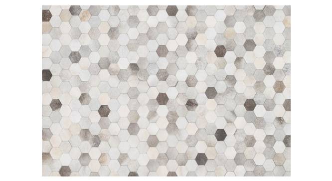 Fluora Rug (Rectangle Carpet Shape, 91 x 152 cm  (36" x 60") Carpet Size, Light Brown) by Urban Ladder - Front View Design 1 - 350334