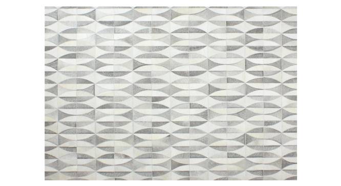 Kirky Carpet (Grey, Rectangle Carpet Shape, 122 x 183 cm  (48" x 72") Carpet Size) by Urban Ladder - Front View Design 1 - 350340