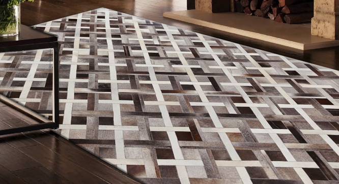 Fresco Carpet (Brown, Rectangle Carpet Shape, 91 x 152 cm  (36" x 60") Carpet Size) by Urban Ladder - Design 1 Full View - 350517