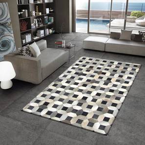 Carpet Design Teflon Rug (Black, Rectangle Carpet Shape, 91 x 152 cm  (36" x 60") Carpet Size)