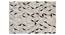 Quiver Carpet (Black, Rectangle Carpet Shape, 91 x 152 cm  (36" x 60") Carpet Size) by Urban Ladder - Front View Design 1 - 350637