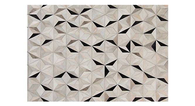 Quiver Carpet (Black, Rectangle Carpet Shape, 244 x 152 cm  (96" x 60") Carpet Size) by Urban Ladder - Front View Design 1 - 350639