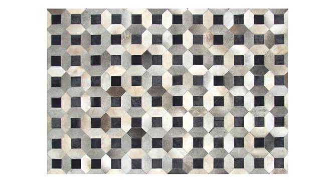 Teflon Rug (Black, Rectangle Carpet Shape, 91 x 152 cm  (36" x 60") Carpet Size) by Urban Ladder - Front View Design 1 - 350642