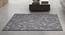 Floss Rug (Grey, Rectangle Carpet Shape, 91 x 152 cm  (36" x 60") Carpet Size) by Urban Ladder - Design 1 Full View - 350827