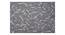 Floss Rug (Grey, Rectangle Carpet Shape, 91 x 152 cm  (36" x 60") Carpet Size) by Urban Ladder - Front View Design 1 - 350862