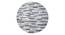 Opus Rug (Grey, Round Carpet Shape, 120 x 120 cm (48" x 48") Carpet Size) by Urban Ladder - Front View Design 1 - 350938
