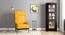 Milo Wing Chair (Matte Mustard Yellow) by Urban Ladder - Full View Design 1 - 350953