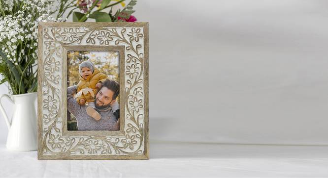 Stein Photo Frame (Brown) by Urban Ladder - Design 1 Half View - 351159