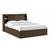 Scott storage bed king finish californian walnut lp 1