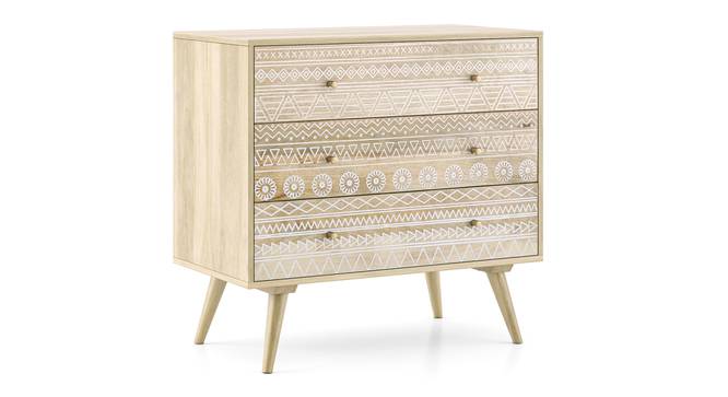 Ivara Chest of Drawer (Natural Finish) by Urban Ladder - Cross View Design 1 - 351336
