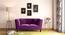 Janet Loveseat (Plumy Purple Velvet) by Urban Ladder - Full View Design 1 - 