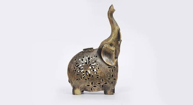 Adalyn Figurine (Gold) by Urban Ladder - Cross View Design 1 - 351405