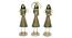 Claire Figurine (Gold) by Urban Ladder - Front View Design 1 - 351499