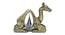 Brielle Figurine (Gold) by Urban Ladder - Design 1 Side View - 351504