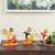 Leah figurine set of 3 multicolor lp
