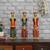 Kennedy figurine set of 3 multicolor lp