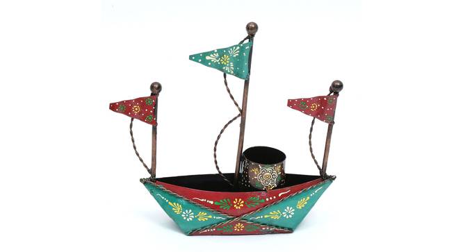 Kylie Pen Holder (Red) by Urban Ladder - Design 1 Side View - 351701