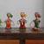 Valentina figurine set of 3 multicolor lp