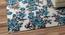 Alina Carpet (Blue, Rectangle Carpet Shape, 244 x 152 cm  (96" x 60") Carpet Size) by Urban Ladder - Design 1 Half View - 351970