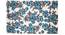 Alina Carpet (Blue, Rectangle Carpet Shape, 244 x 152 cm  (96" x 60") Carpet Size) by Urban Ladder - Front View Design 1 - 351973