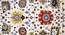 Daisy Carpet (Rectangle Carpet Shape, 244 x 152 cm  (96" x 60") Carpet Size) by Urban Ladder - Front View Design 1 - 352049