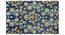 Genevieve Carpet (Blue, Rectangle Carpet Shape, 244 x 152 cm  (96" x 60") Carpet Size) by Urban Ladder - Front View Design 1 - 352070