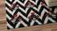 Khloe Carpet (Black, Rectangle Carpet Shape, 183 x 122 cm  (72" x 48") Carpet Size) by Urban Ladder - Design 1 Half View - 352086