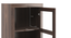 Theodore Single Glass Door Display Cabinet (One, Dark Wenge Finish) by Urban Ladder - Design 1 Image 1 - 352221