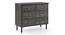 Elisa Chest Of Four Drawers (Antique Grey Finish) by Urban Ladder - Cross View Design 1 - 352344