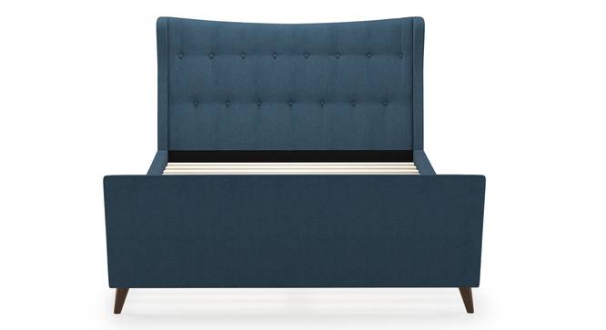 Belize Upholstered Bed Size - King Colour - BLUE (Blue, Queen Bed Size) by Urban Ladder - Front View Design 1 - 352353