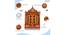Ambuj Prayer Unit (Teak, Gloss Finish) by Urban Ladder - Cross View Design 1 - 352473
