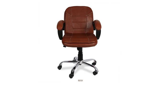 Audry Office Chair (Light Brown) by Urban Ladder - - 