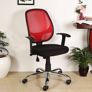 Study Chairs Sale Design Genaya Office Chair (Black Red)