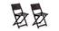 Laurence Folding Chair (Brown) by Urban Ladder - - 