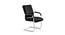 Angelina Visitor Chair (Black) by Urban Ladder - - 