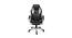 Ashle Gaming Chair (Cream / Black) by Urban Ladder - - 