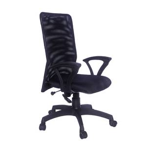 Orion High Back Ergonomic Chair Design Lorryn Metal Study Chair in Black Colour