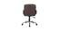 Norwood Workstation Chair (Brown) by Urban Ladder - - 